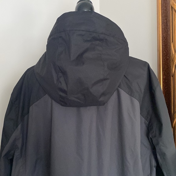 Gerry Weber Men`s Size XXL Hooded Jacket Water Resistant Slate Black - Picture 3 of 12